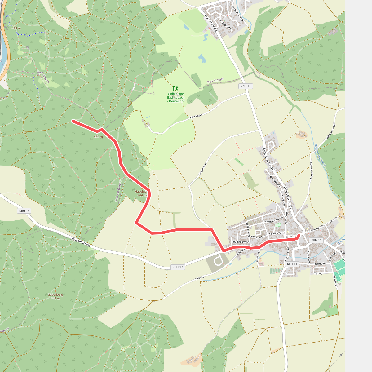 S 04 Teugn - Haselspitz (Blaues Rechteck)