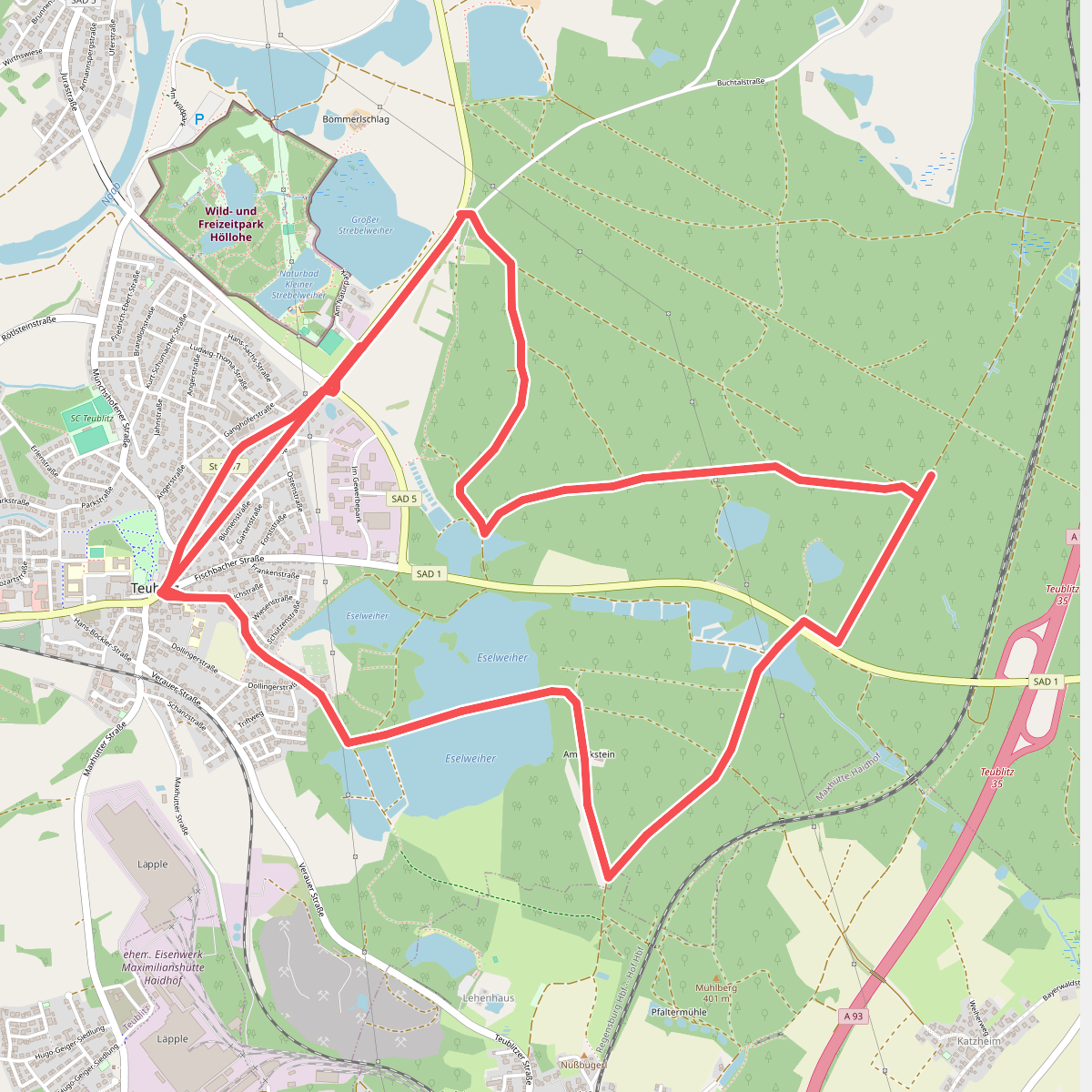 Eselweiherrunde (Blaue 12)