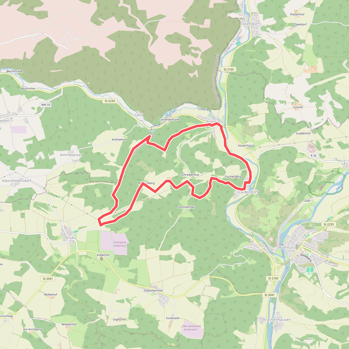 Jurasteig Schlaufe 2 Bärenloch-Schlaufe