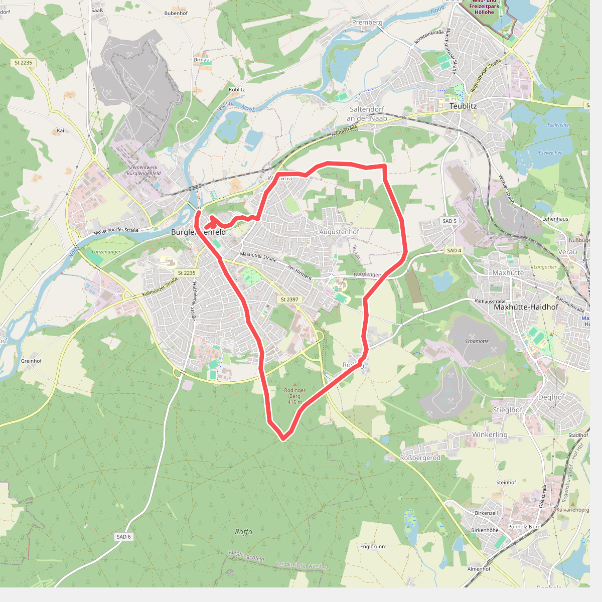 Panoramasteig im Städtedreieck (Dunkelblaue 6)