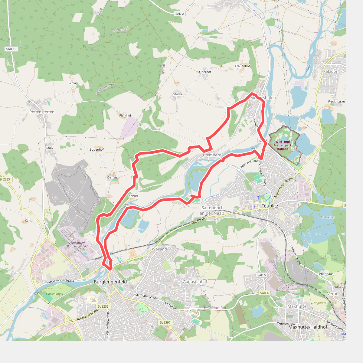 Städtedreieck-Rundweg 5 (Grün)