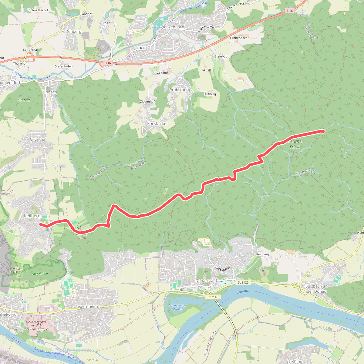 O 03 Keilberg - Silberweiher (Grünes Rechteck)