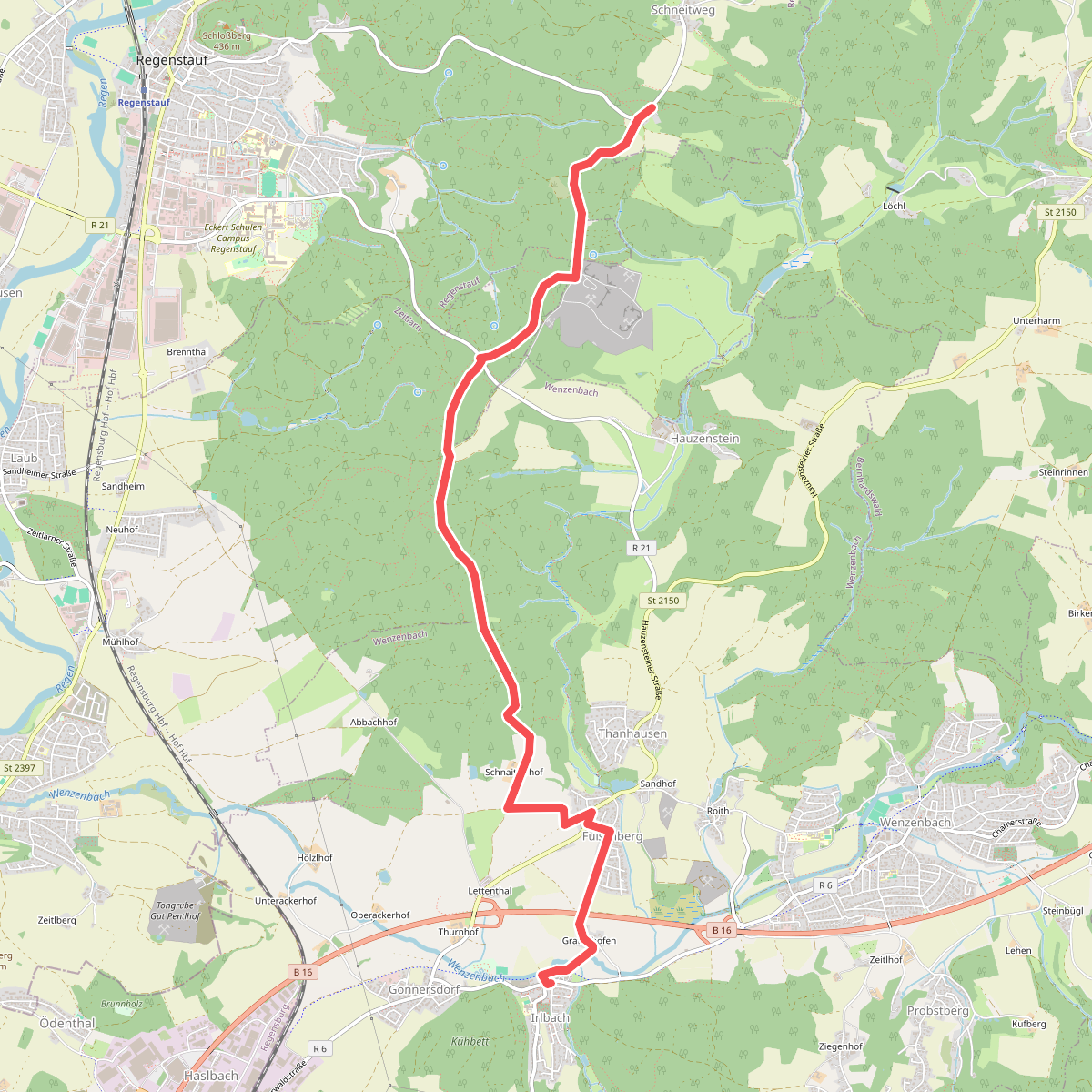 O 27 Maad - Irlbach (Grünes Dreieck)