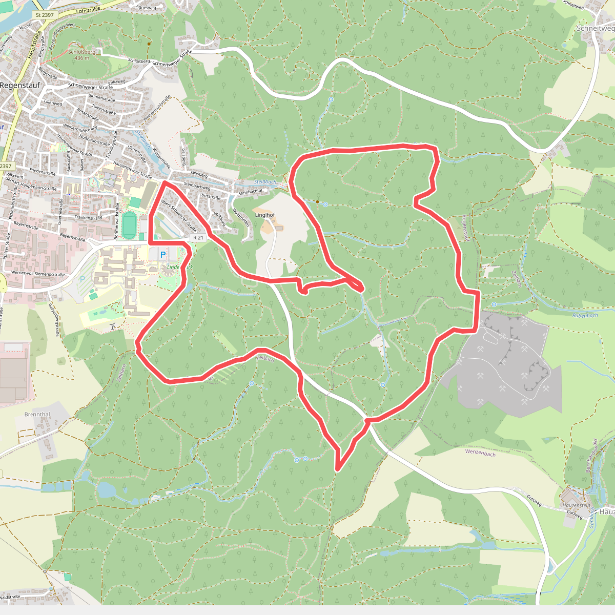 Wanderfreunde Regenstauf: Eichhornweg