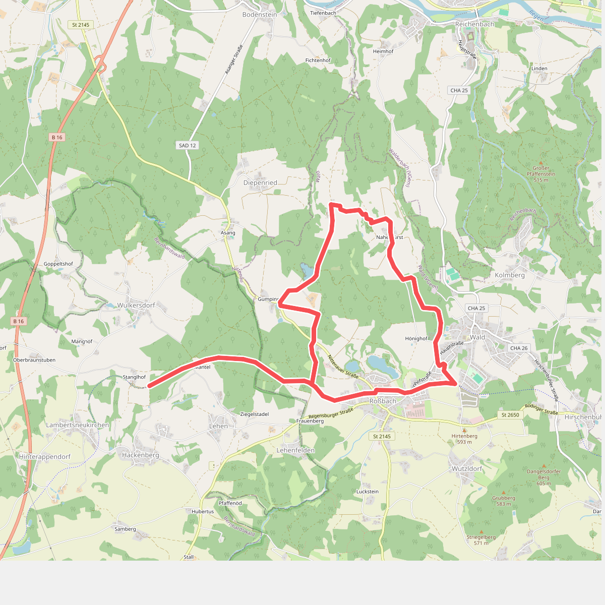 Route 154: Fürster Rundweg