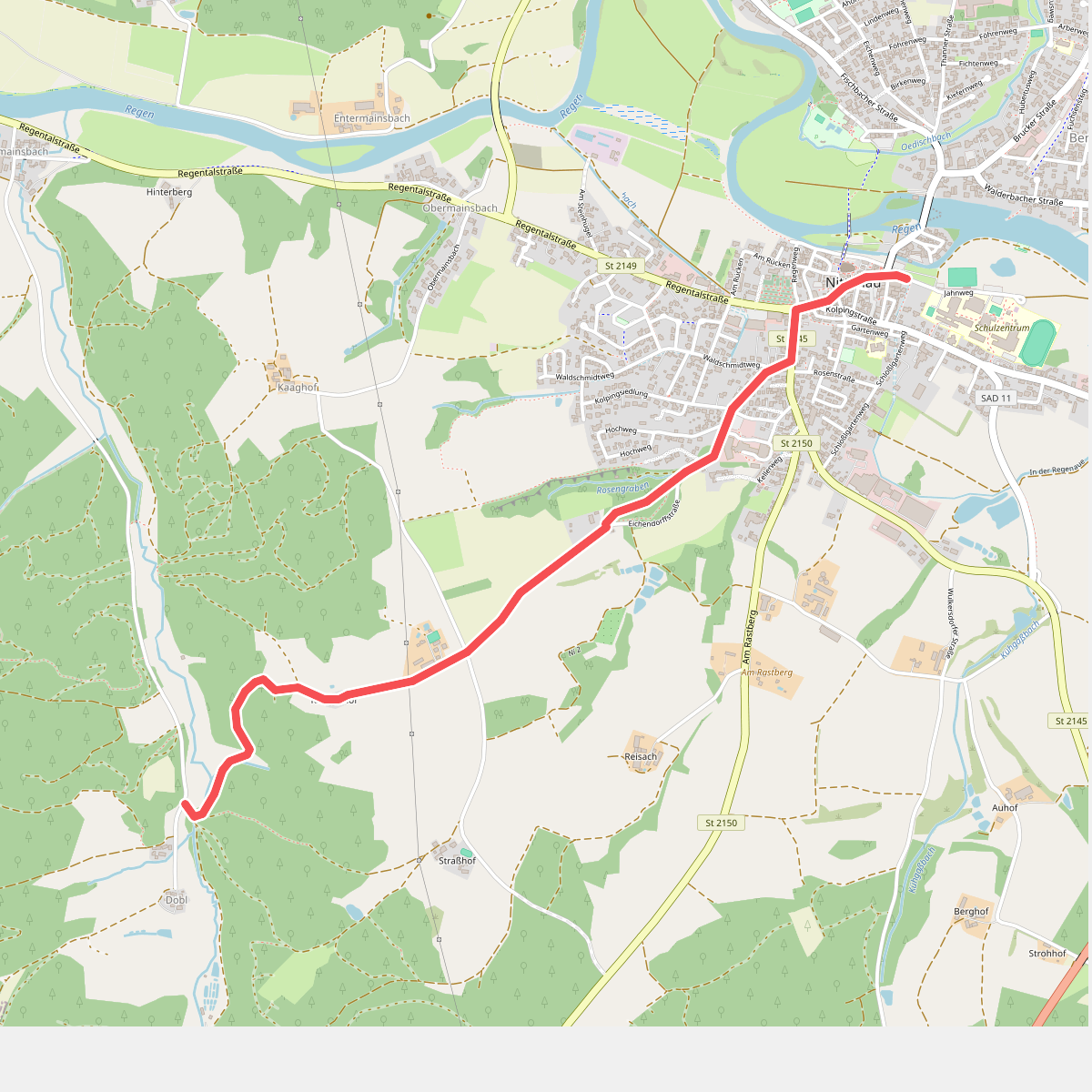 O 32 Nittenau - Dobl (Rotes Rechteck)