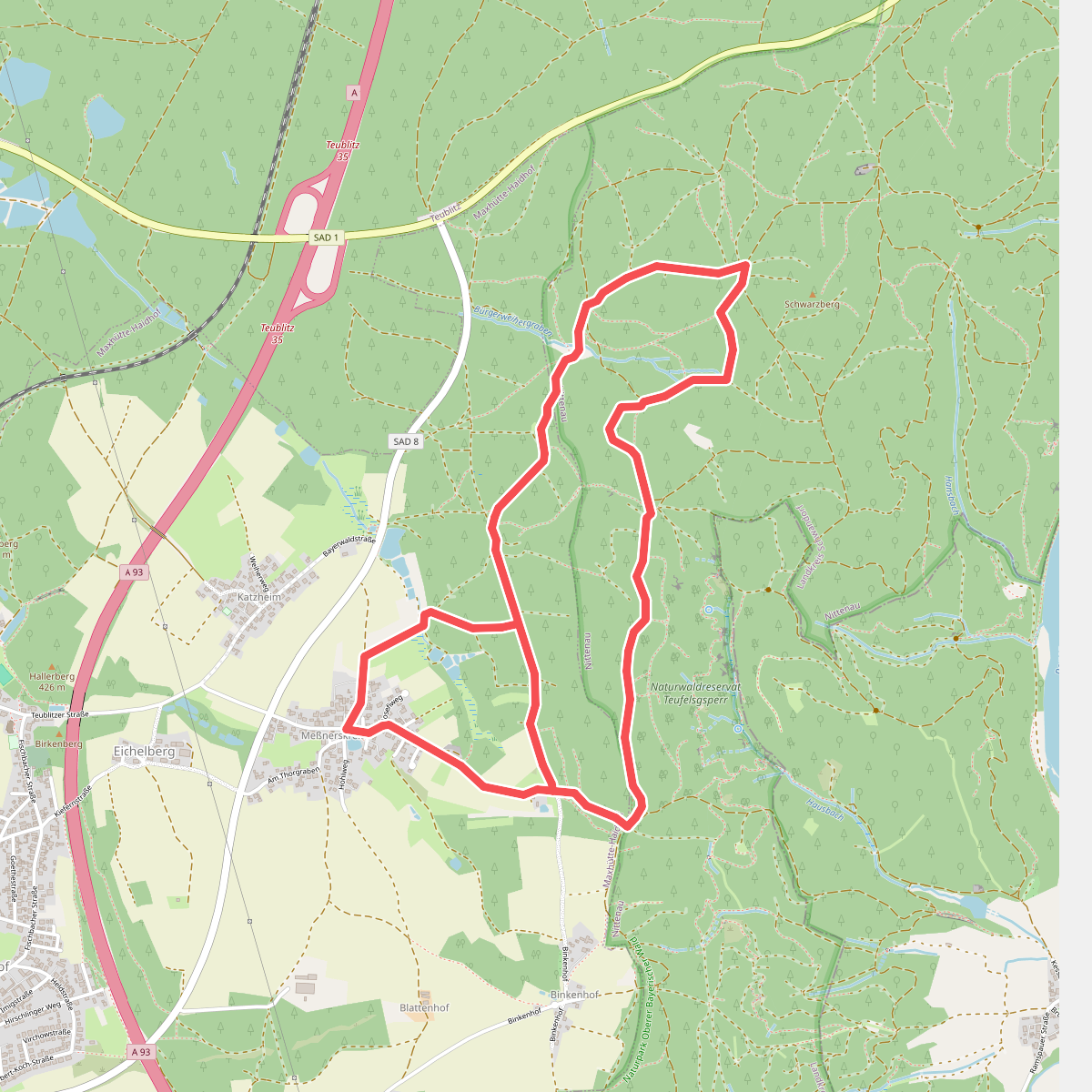 Sagensteig (Rote 7)