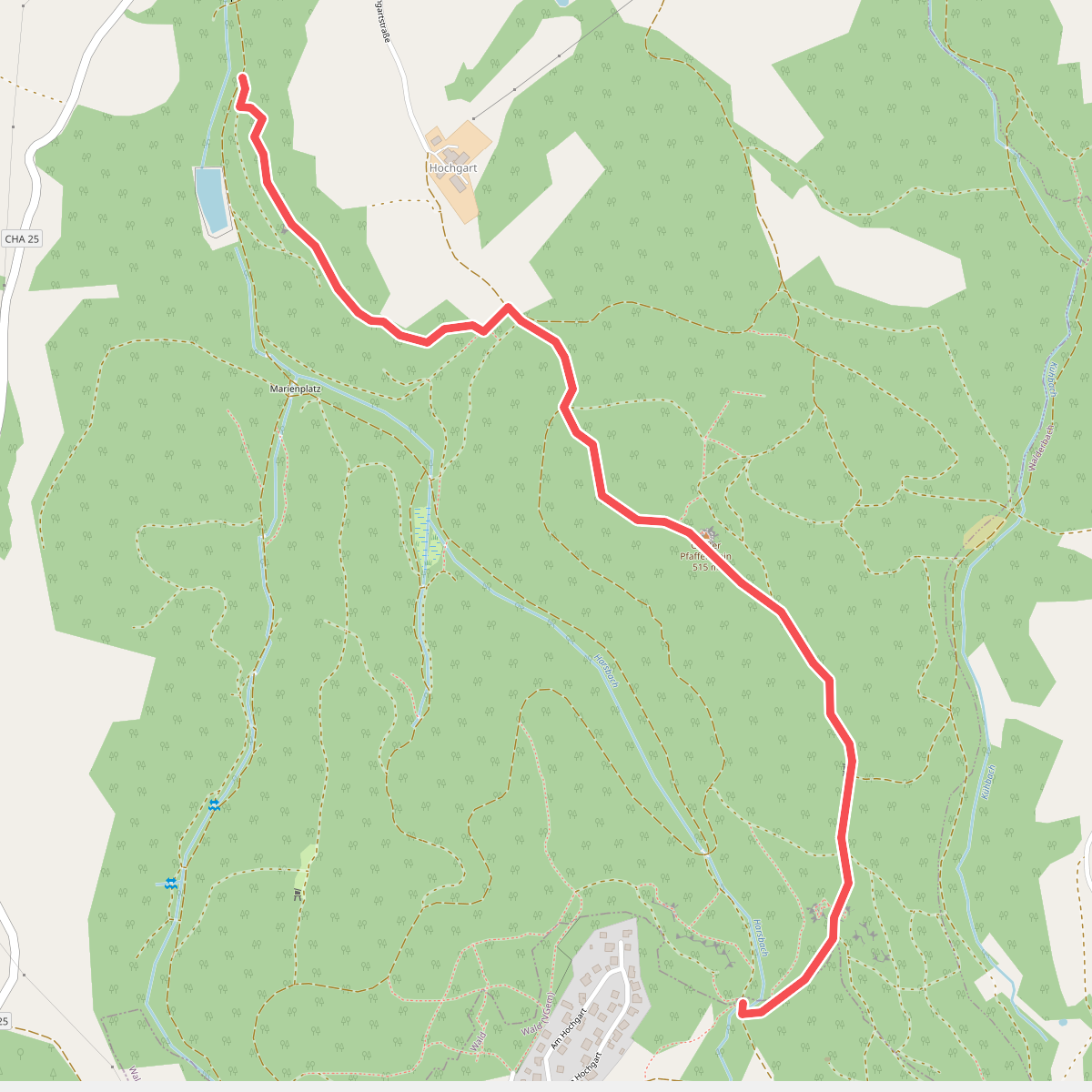 O 37 Reichenbach - Kolmberg (Rotes Rechteck)