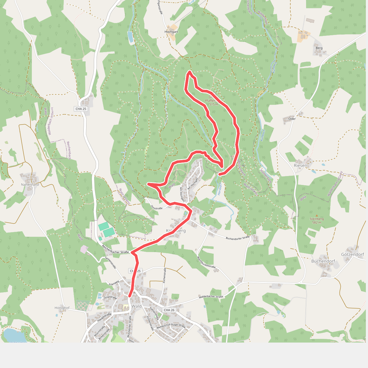 Wilder Mann 153 / Wd 2 »Wilder-Mann-Weg«, Naturpark Vorderer Bayerischer Wald