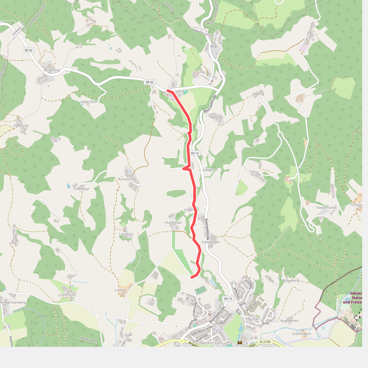 Rundwanderweg Oberkogl