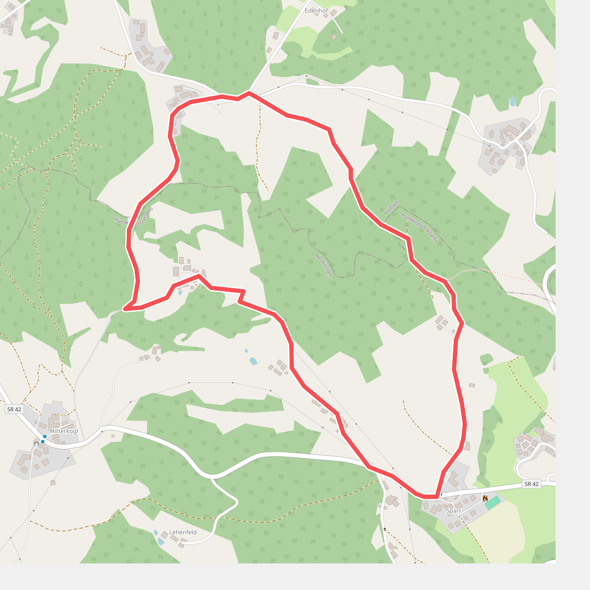 Rundwanderweg Seethal/Nebling/Ebersberg