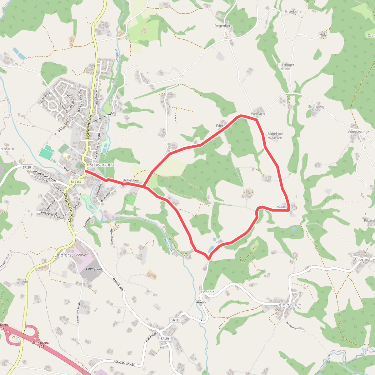 Schwarzacher Rundweg Nr. 1
