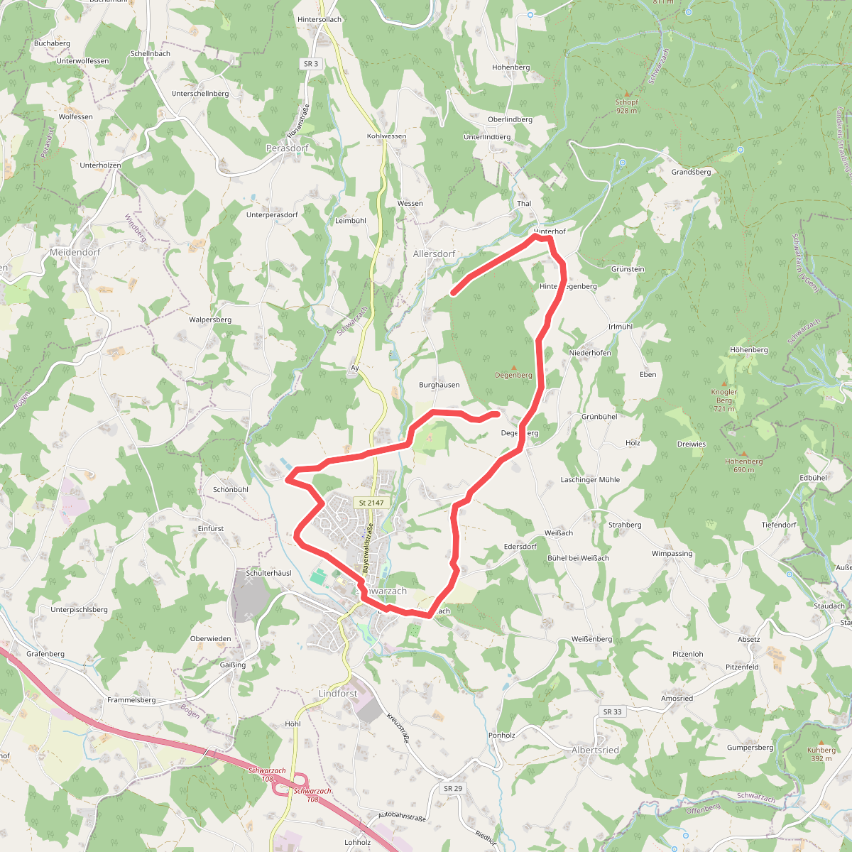 Schwarzacher Rundweg Nr. 2
