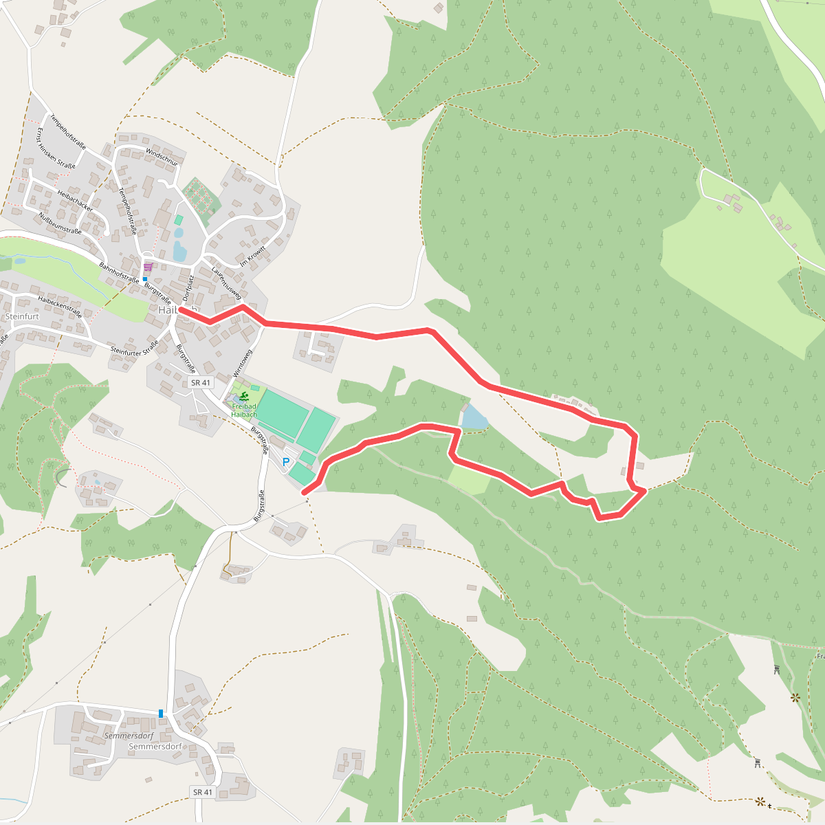 Wanderweg 1a