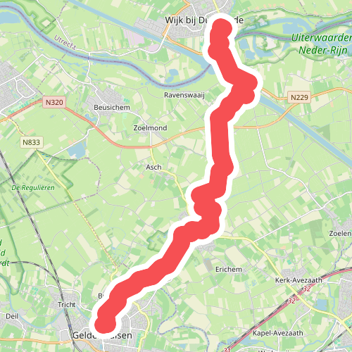 Wijk bij Duurstede - Geldermalsen · Jacobsweg Amstelredam etappe 8