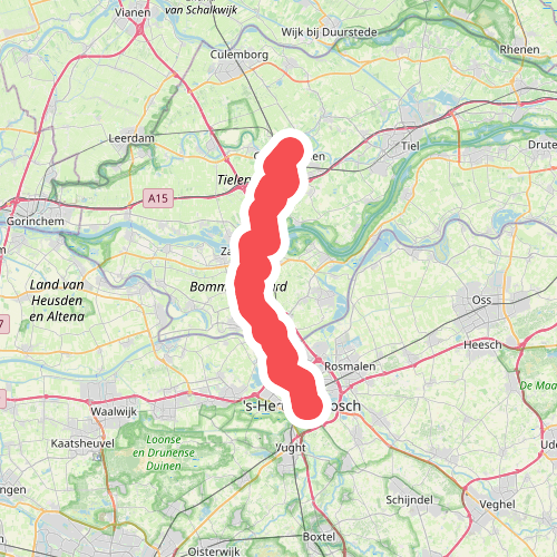 Geldermalsen - 's-Hertogenbosch · Jacobsweg Amstelredam etappe 9