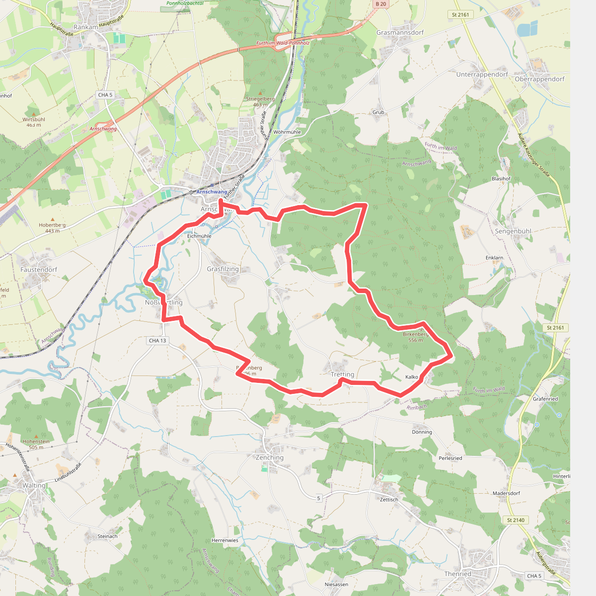 As03 (Kalkofenrundweg, Arnschwang)