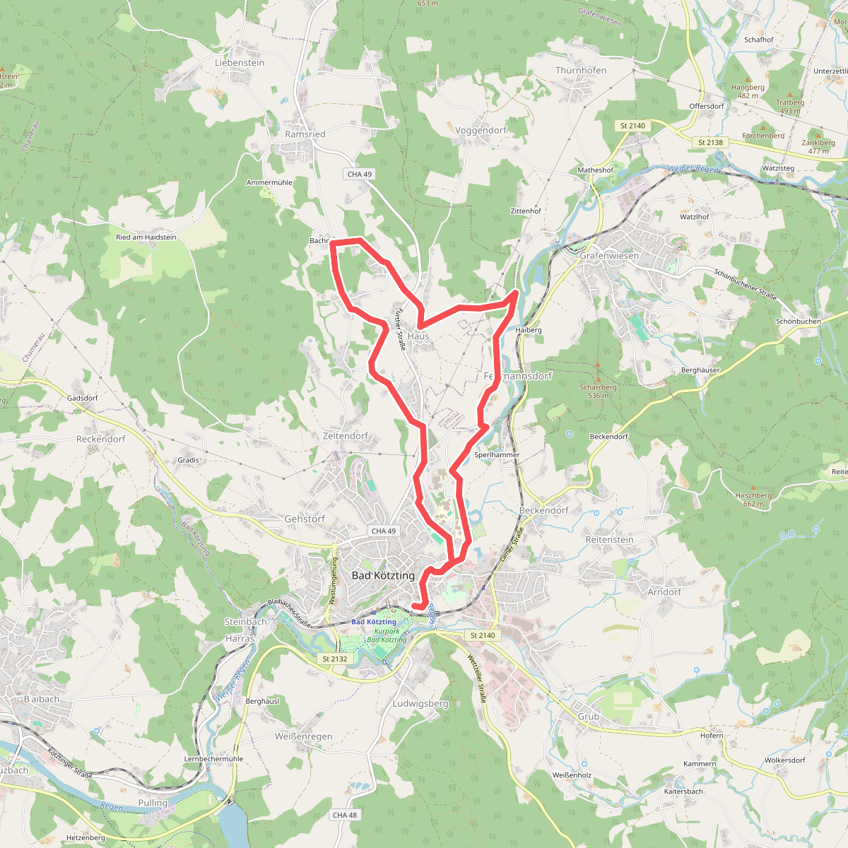 Bk04 Rundwanderweg Bachmeierholz