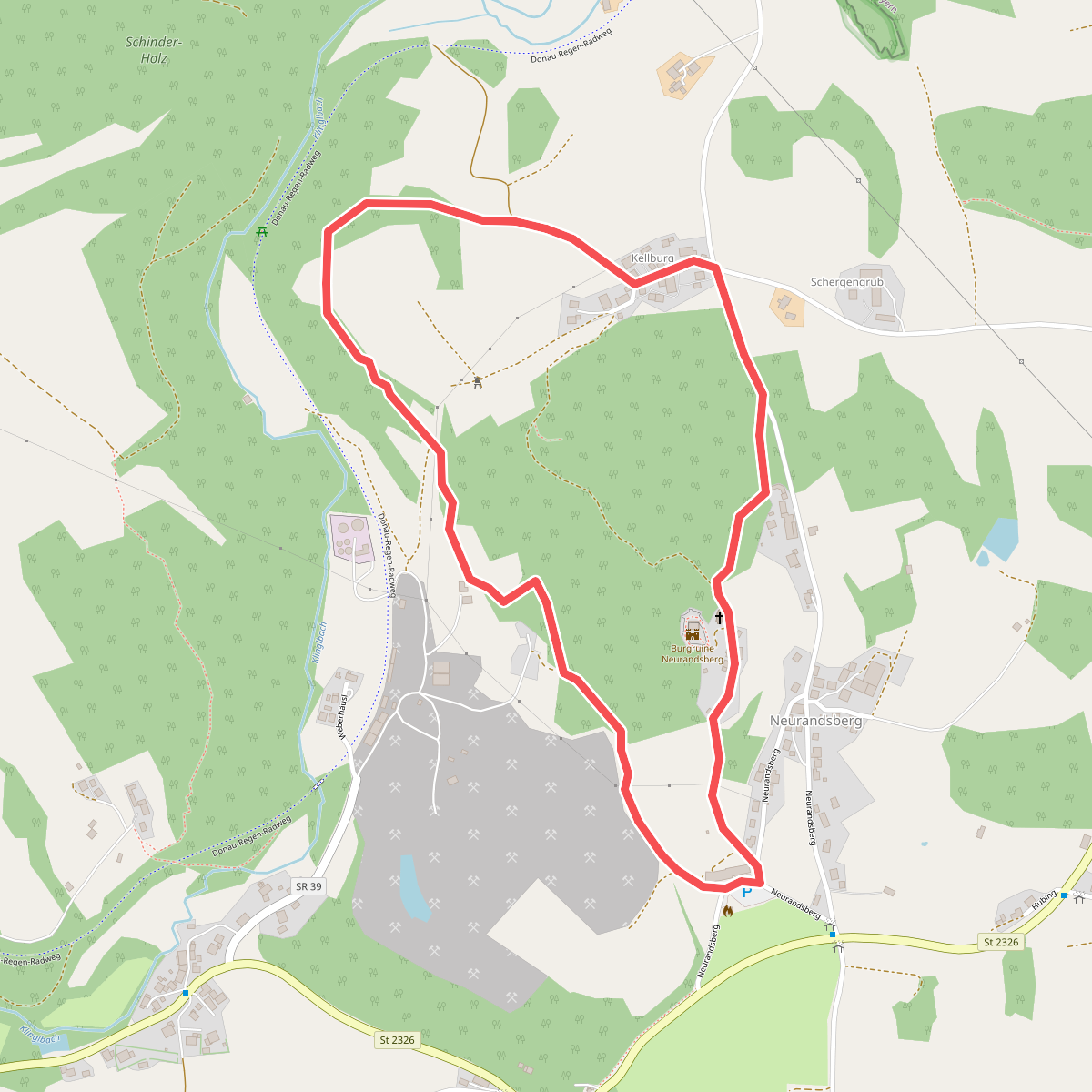 Schlossberg-Rundweg (Rattenberger Wanderweg 5)
