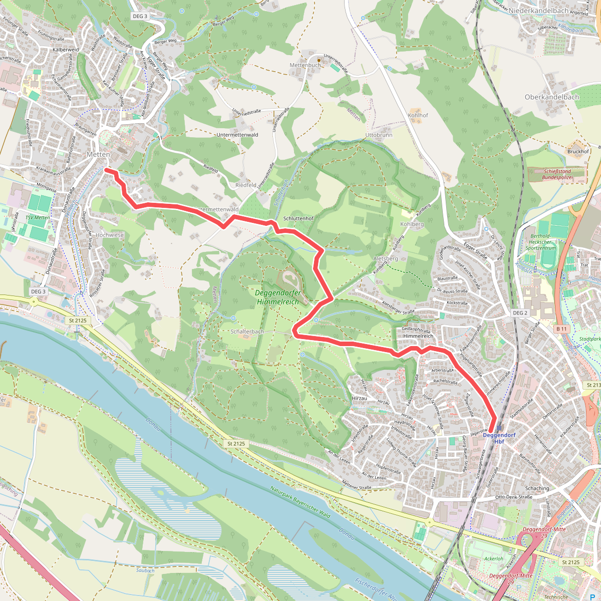Deggendorf Zielwanderweg Nr. 9