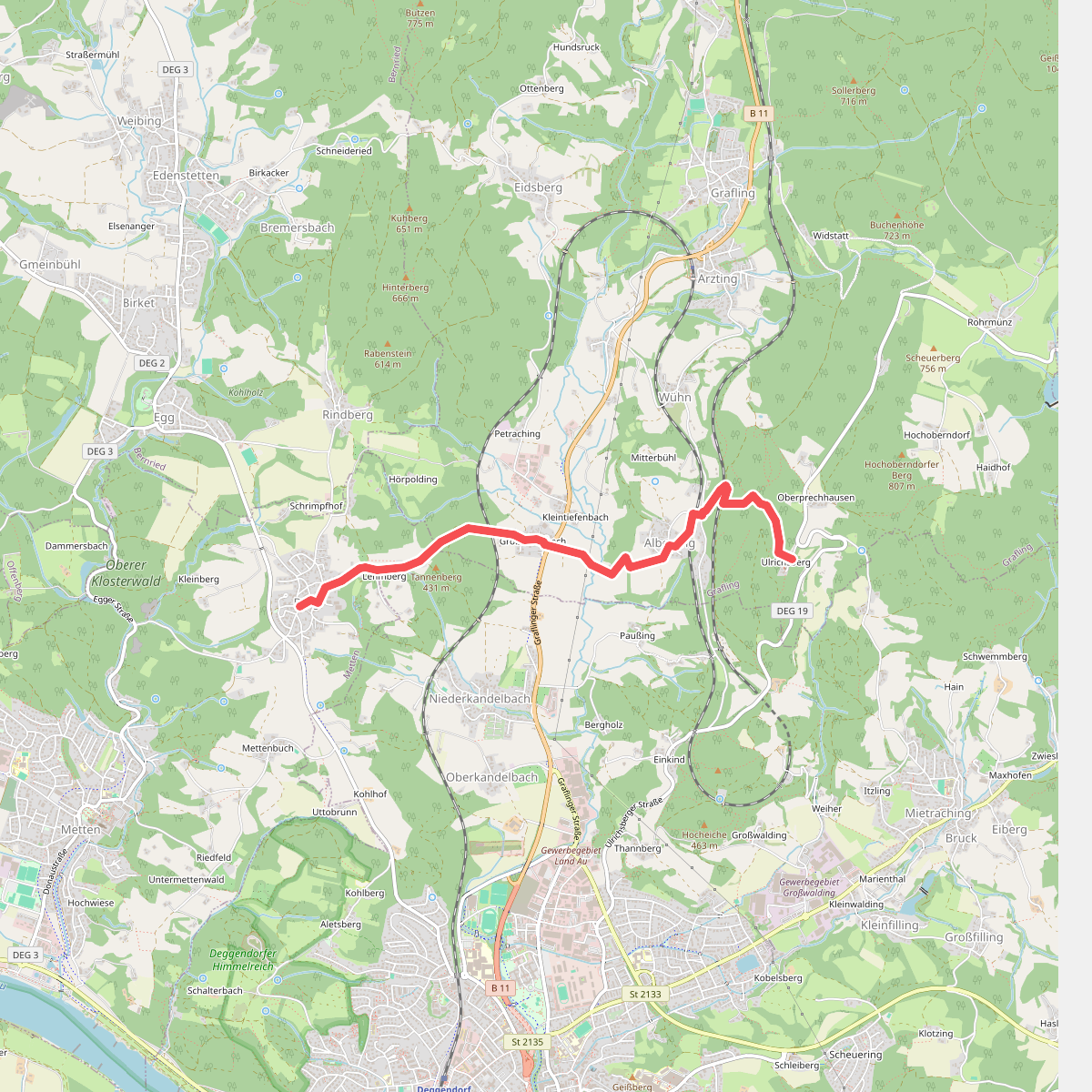 Graflinger Tal Zielwanderweg Nr. 10