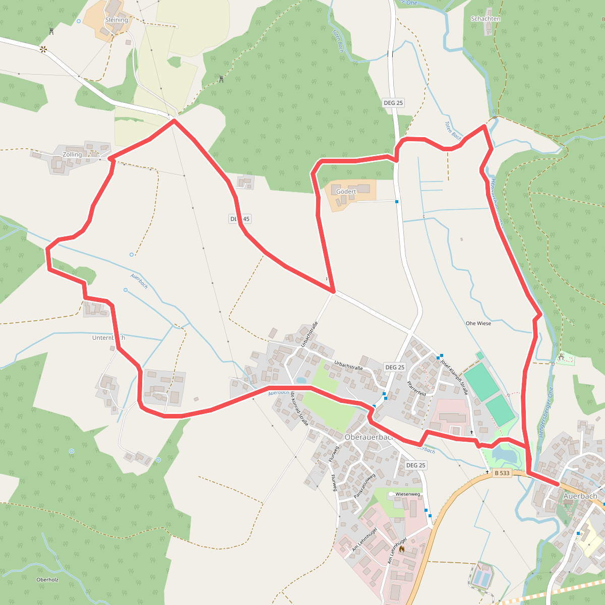 Auerbacher Kneippweg