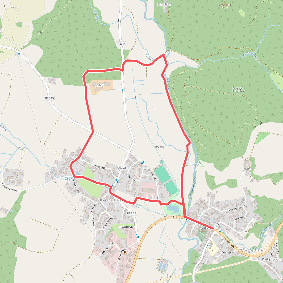 Auerbacher Winterwanderweg