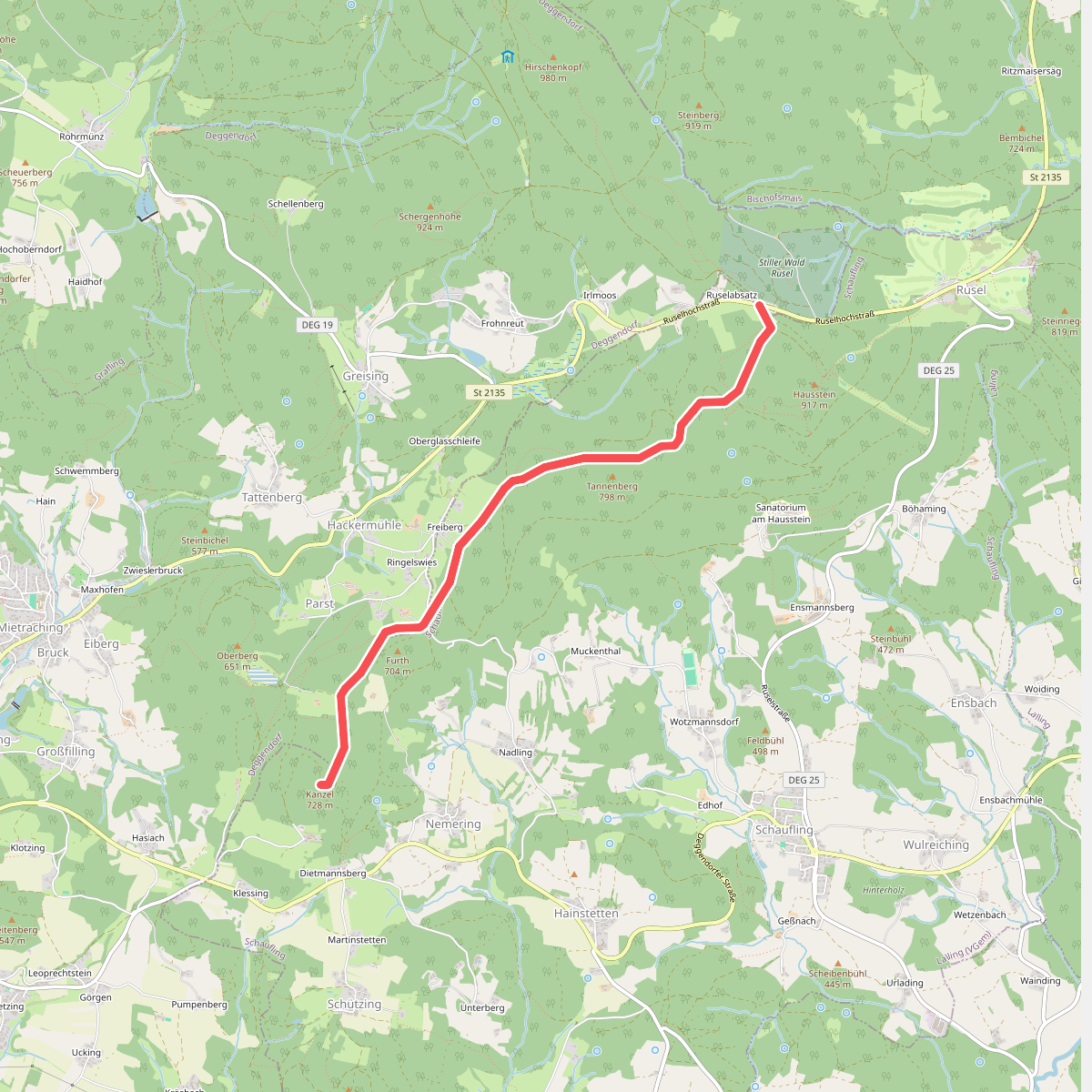 Deggendorf Zielwanderweg Nr. 4