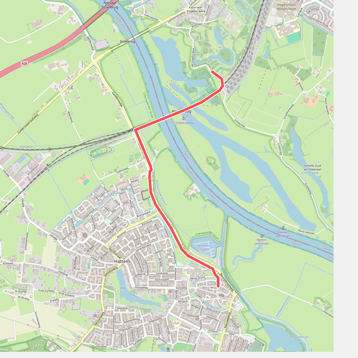 Variant Zwolle - Elburg · Jacobsweg Amsvorde etappe 2
