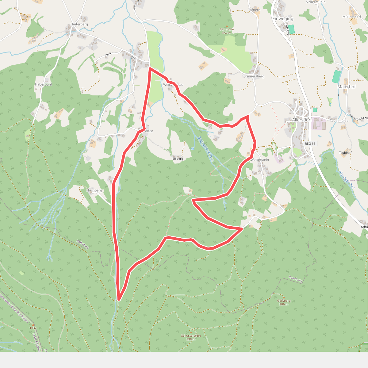 Wanderweg Nr. 20