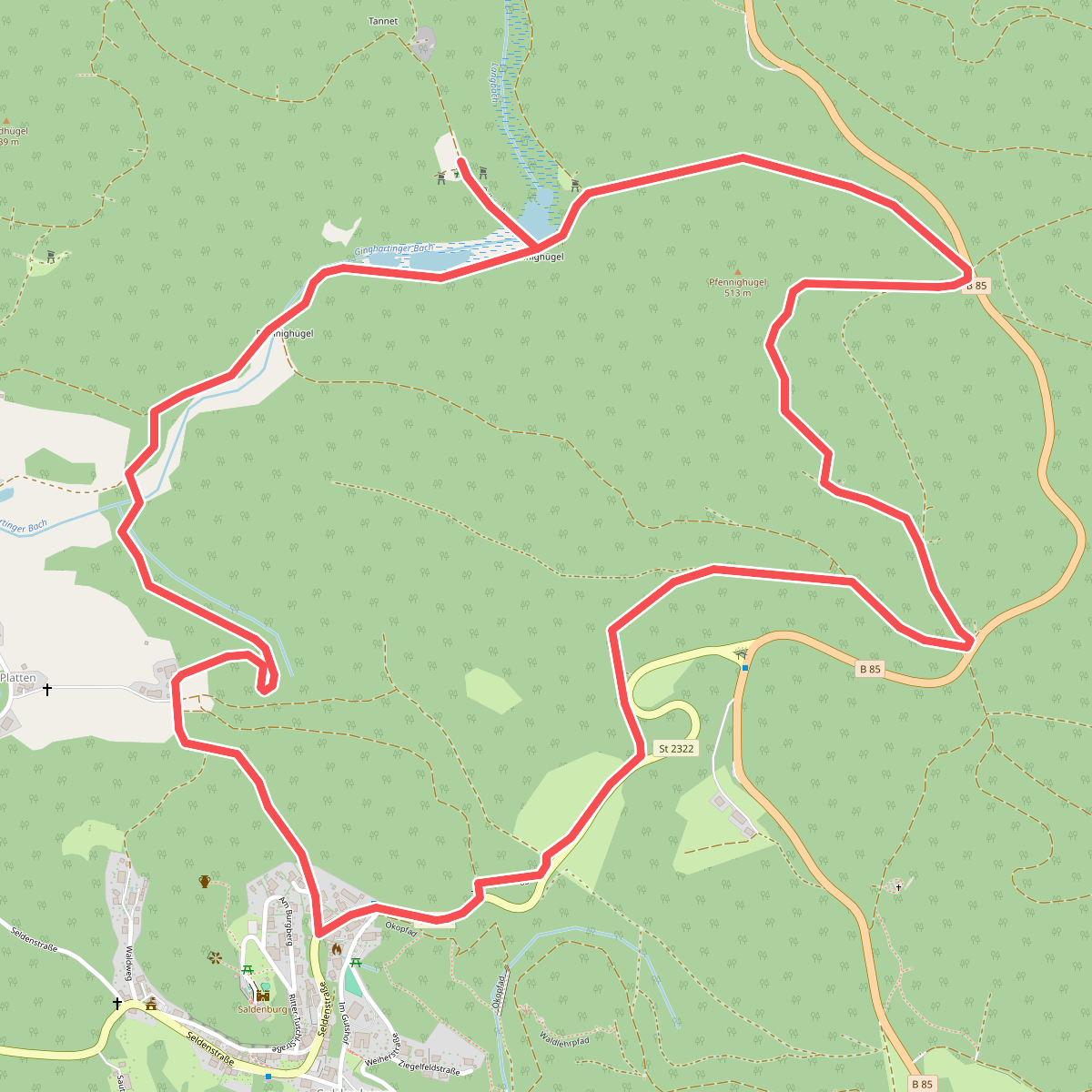 Nr. 85: Ödhäuslwanderweg