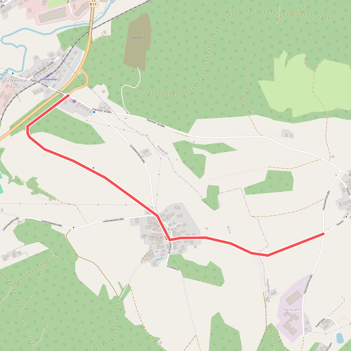 Zielwanderweg 4 (Zwiesel-Frauenau)