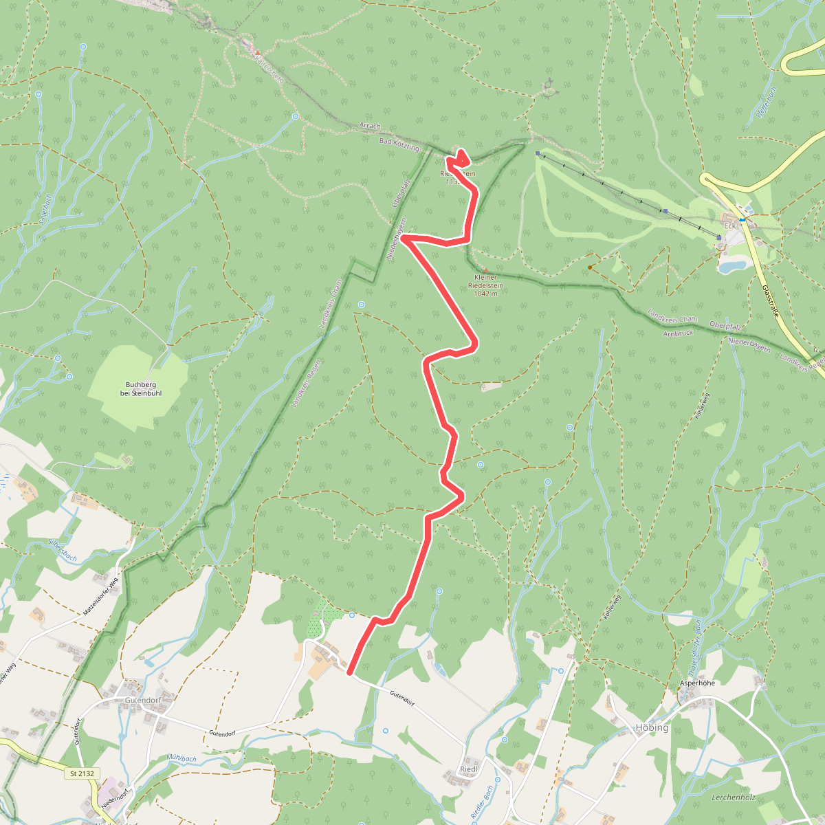 Arnbruck: Ab11 - Waldschmidt-Steig