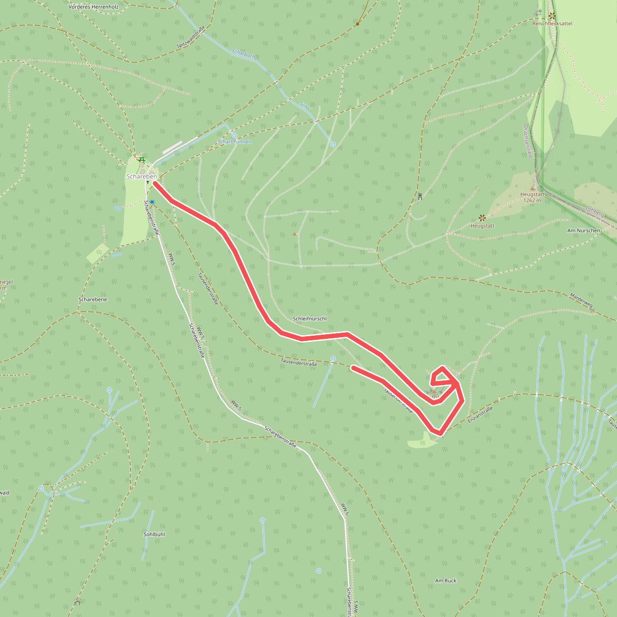 Drachselsried: Dr60 - Hochsteintour
