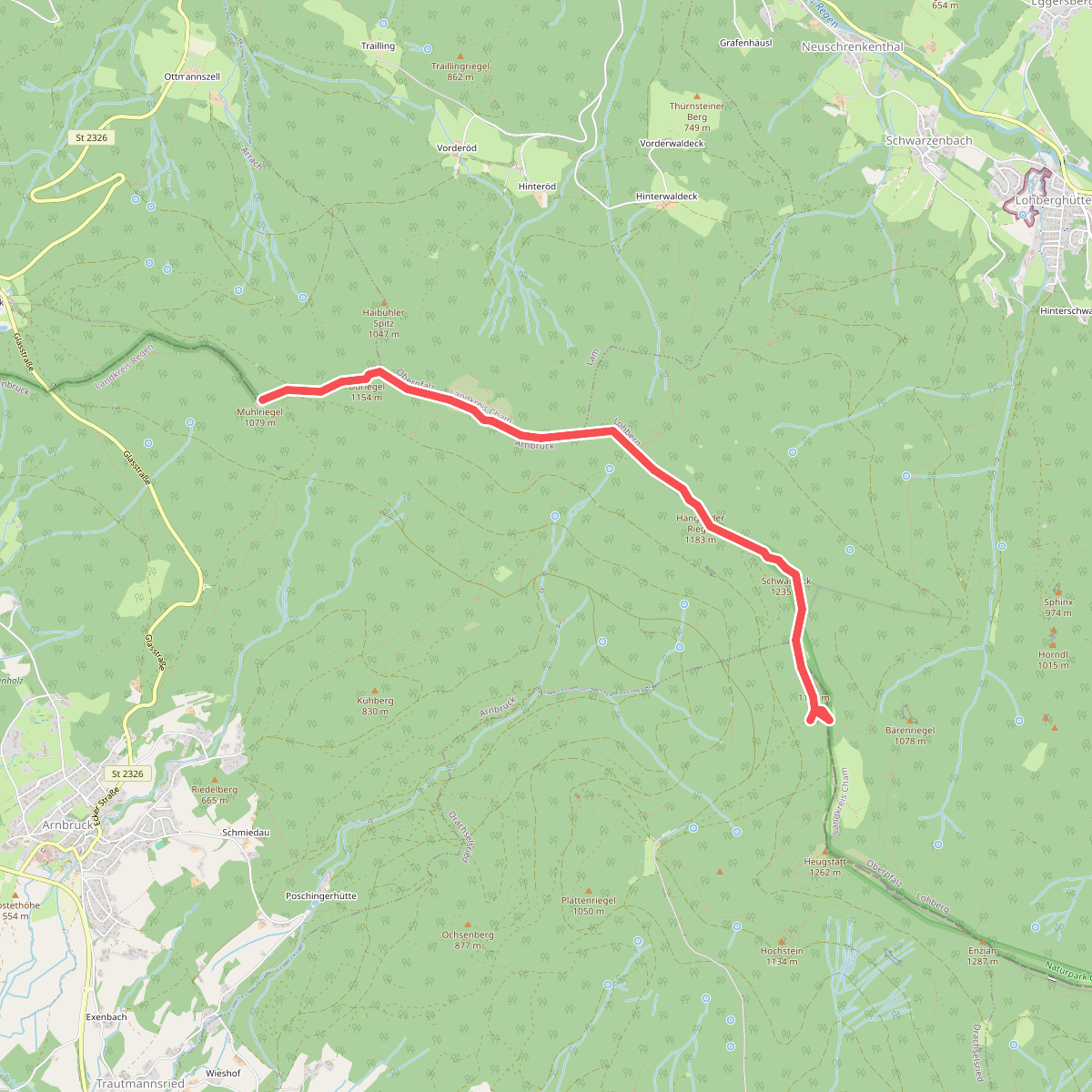 Drachselsried: Dr67 - 4-Tausenderweg