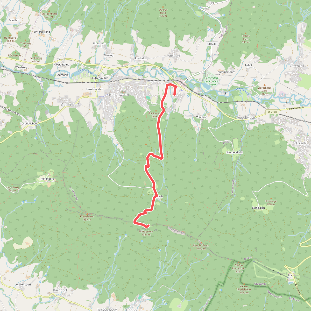 Ho4 Simpering - Kötztinger Hütte