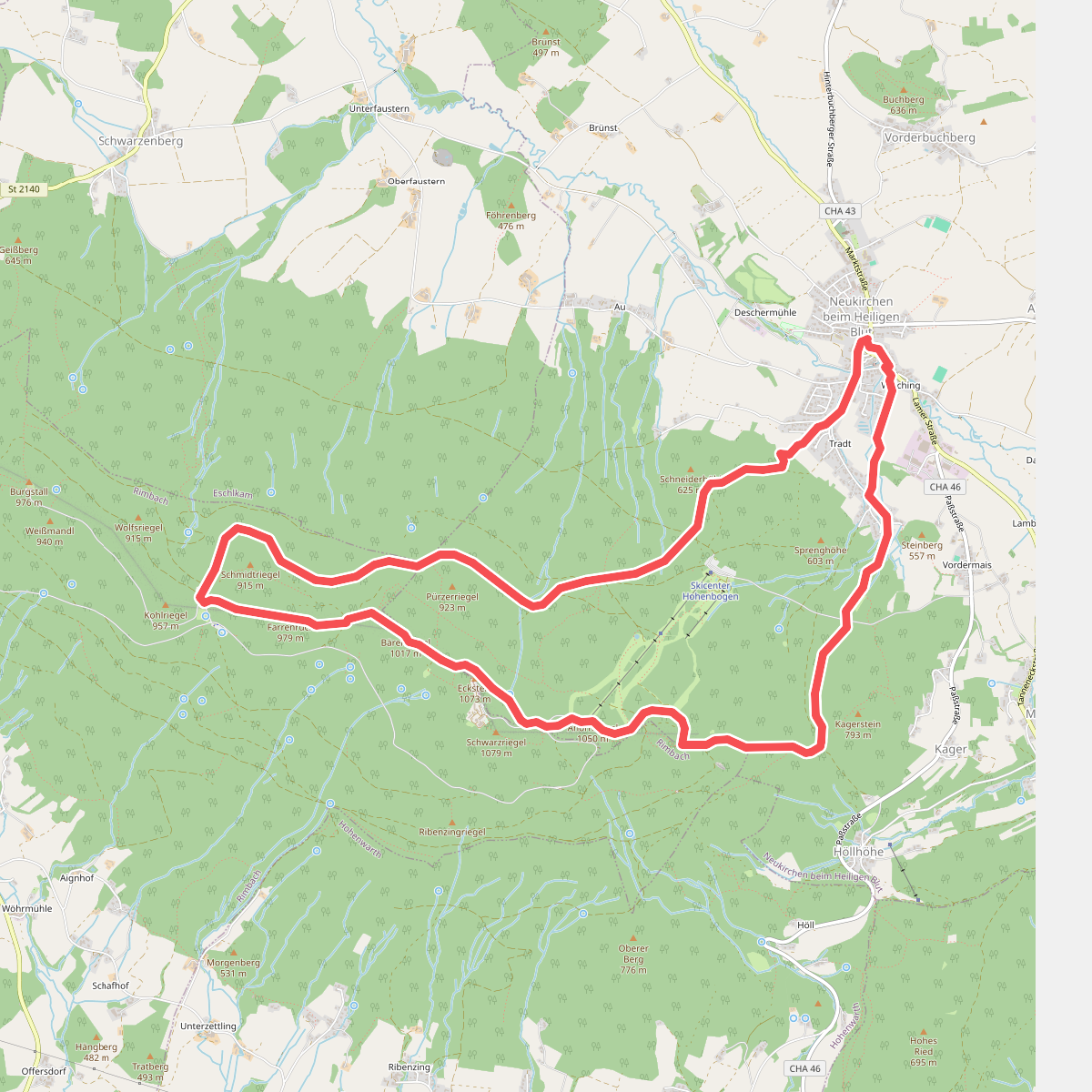 Nk03 Hohenbogen-Touristenweg