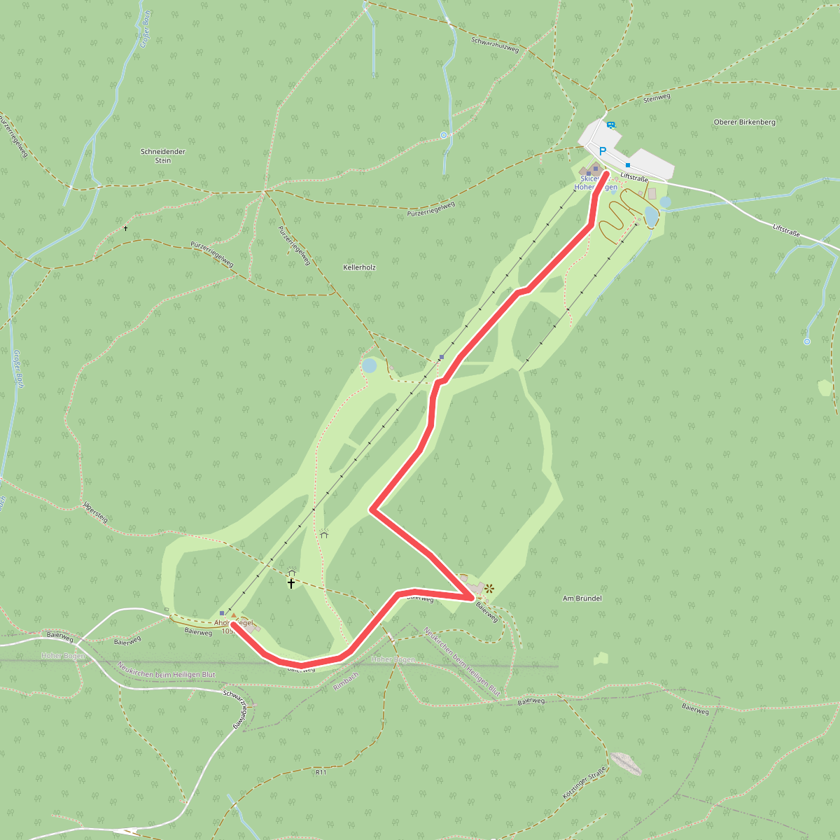 Nk10 Hohenbogen-Bergsteig