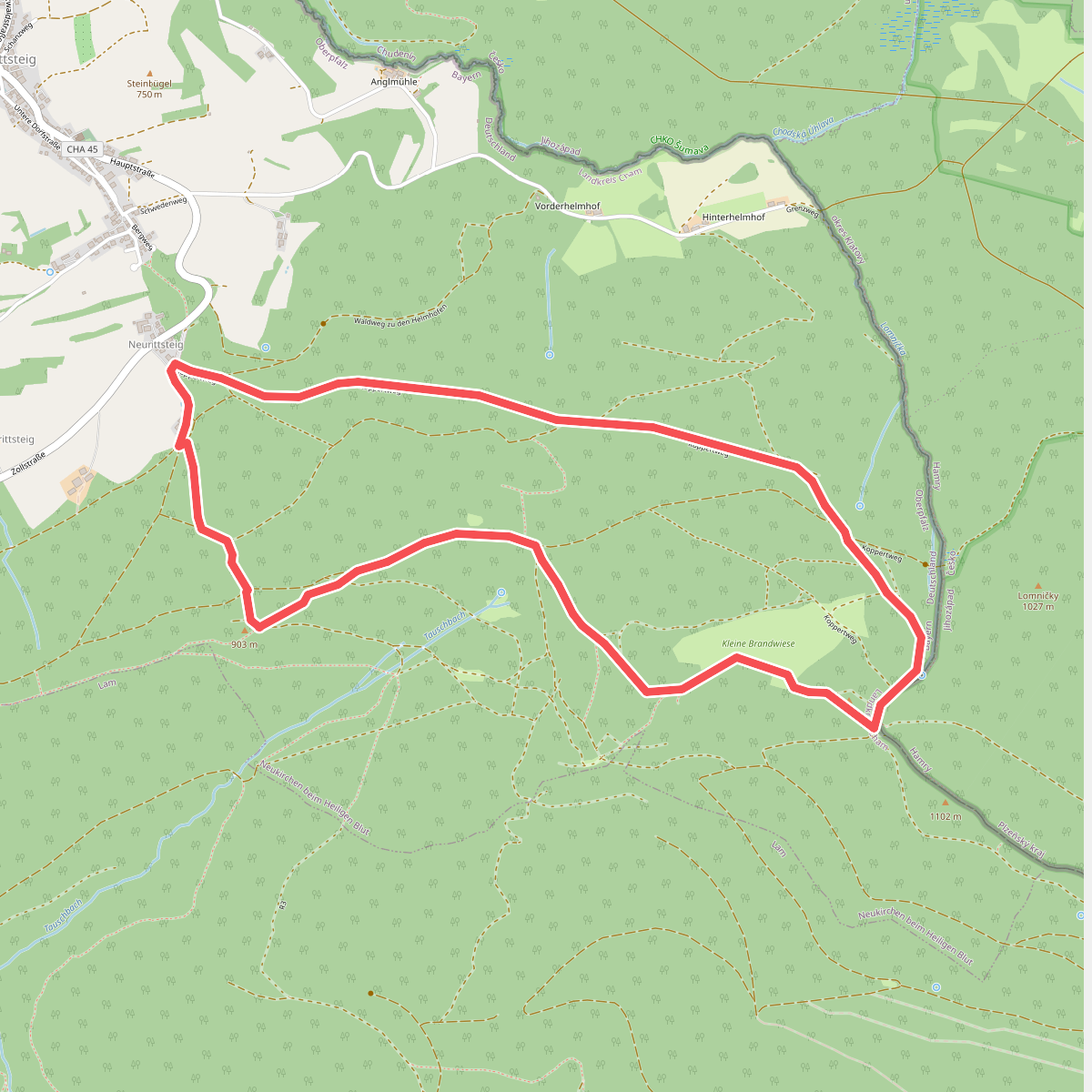 R 4 »Wasserscheidenweg«