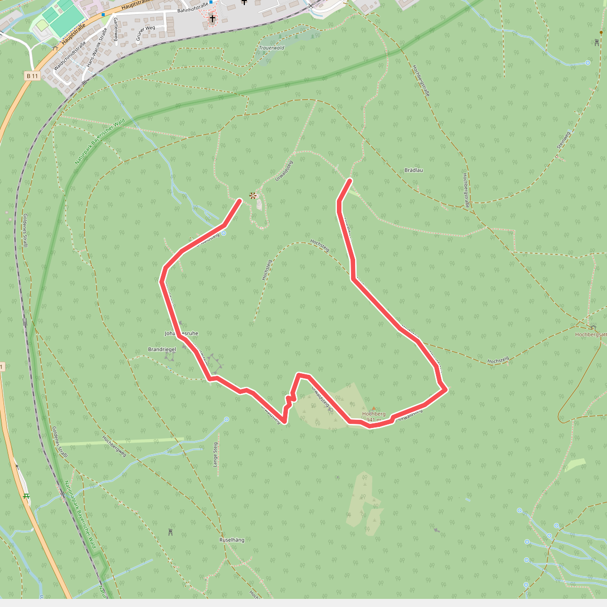 Urwaldsteig