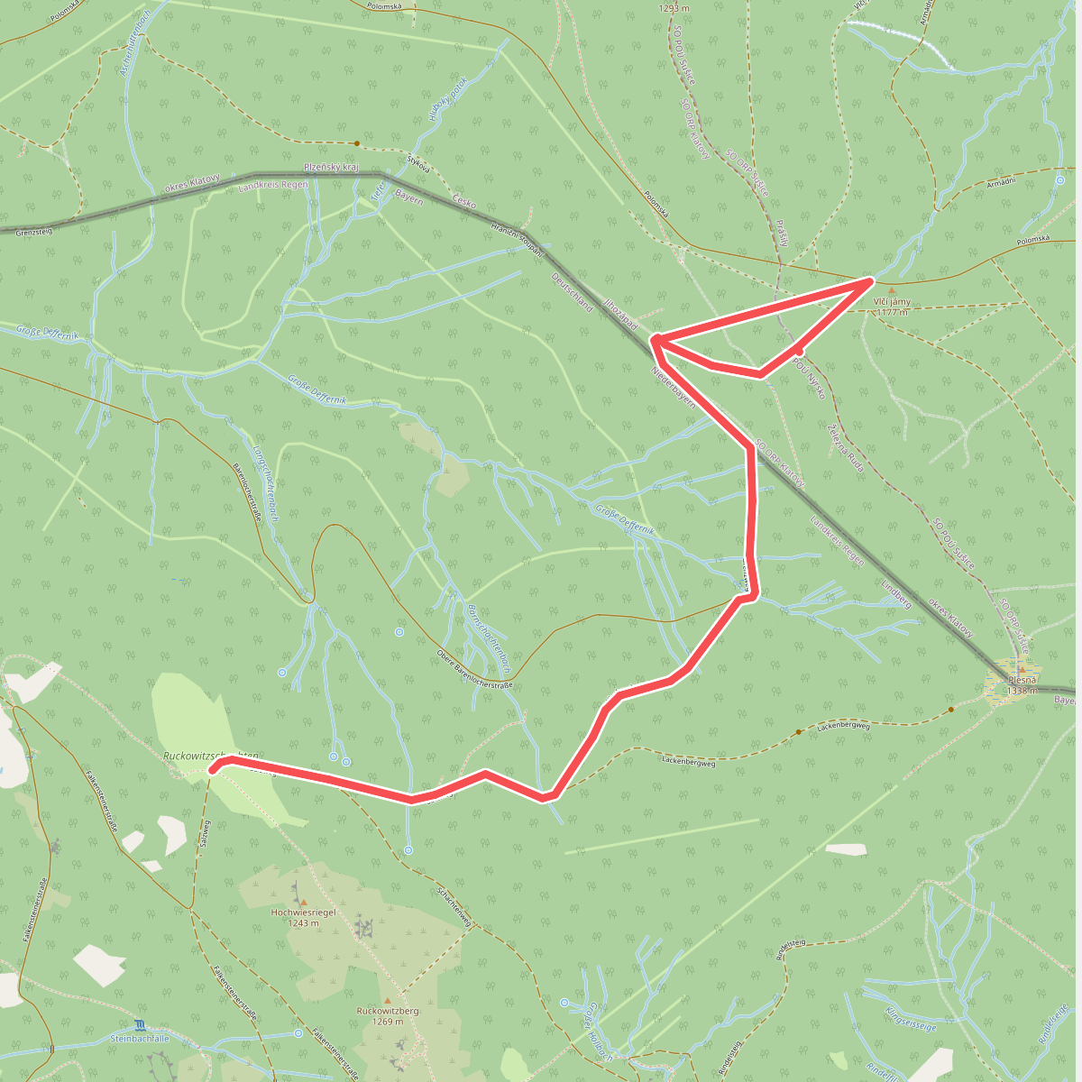 Europas Wildes Herz (Ruckowitzschachten - D/CZ Lackabruck)