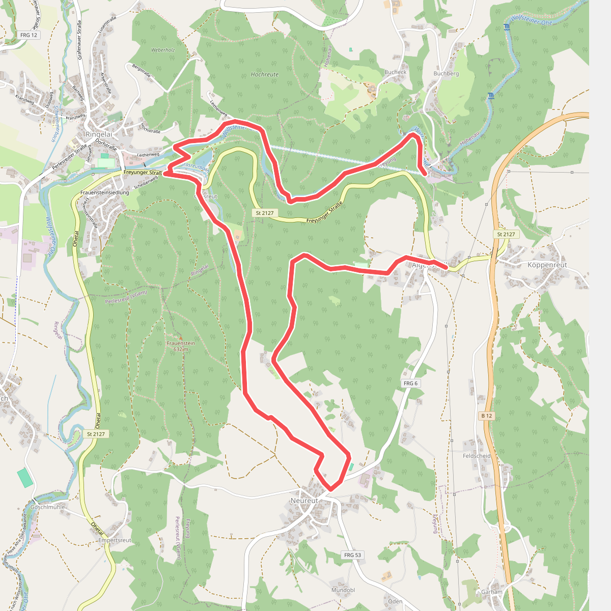 Rundwanderweg Nr. 3a: Buchberger Leite (Verlängerung)