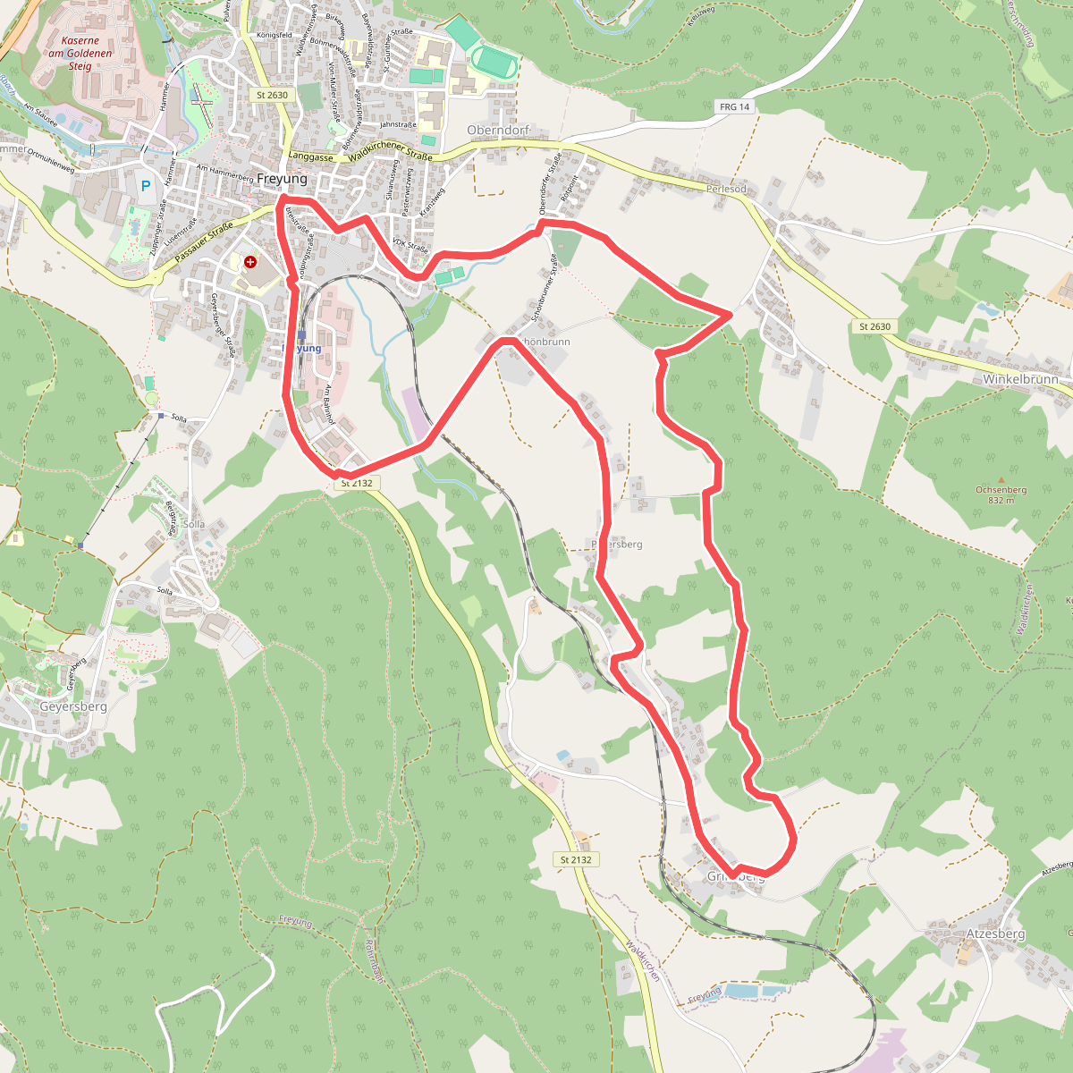Rundwanderweg Nr. 10: Bergholz - Langholz