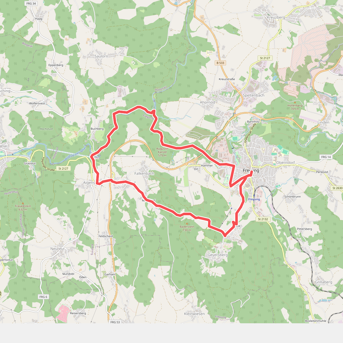 Rundwanderweg Nr. 3: Buchberger Leite