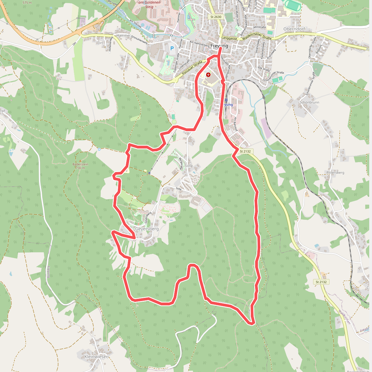 Rundwanderweg Nr. 6: Geyersberg-Runde