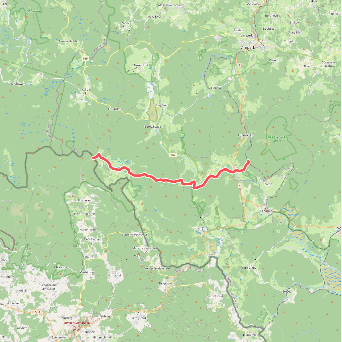 [M] Bučina - Horní Vltavice