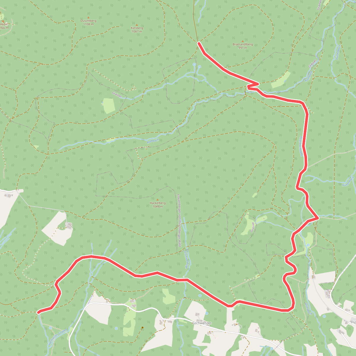 Rundwanderweg 6 (Haidel)