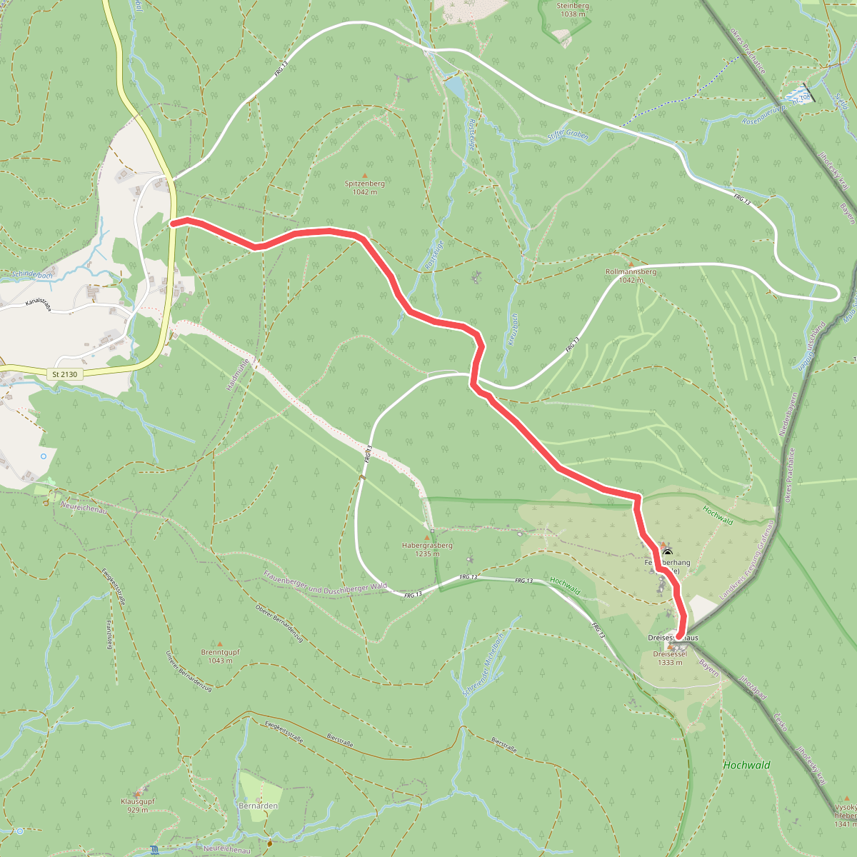 Sommerwanderweg Dreisessel