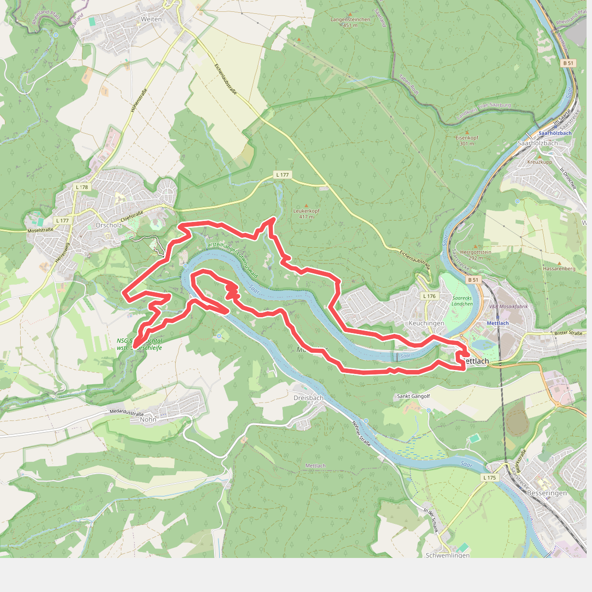 Saarschleife-Tafeltour