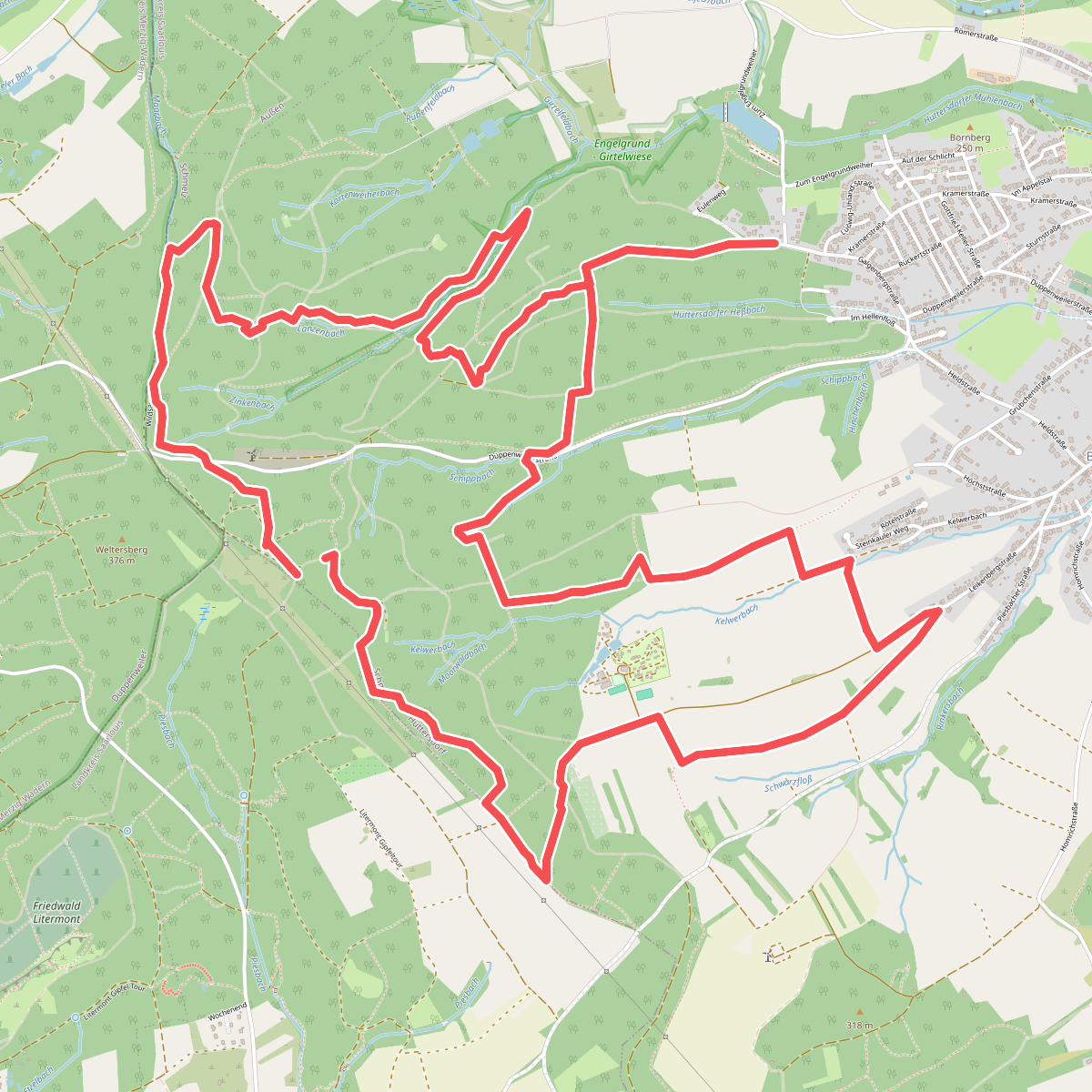 Bach- und Burrenweg